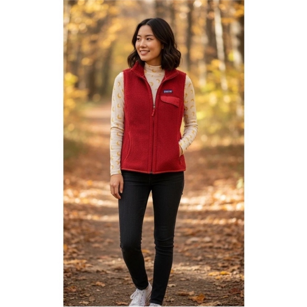 Patagonia | Re-Tool SnapT Fleece Vest | Sumac Red | Women’s Size Medium
